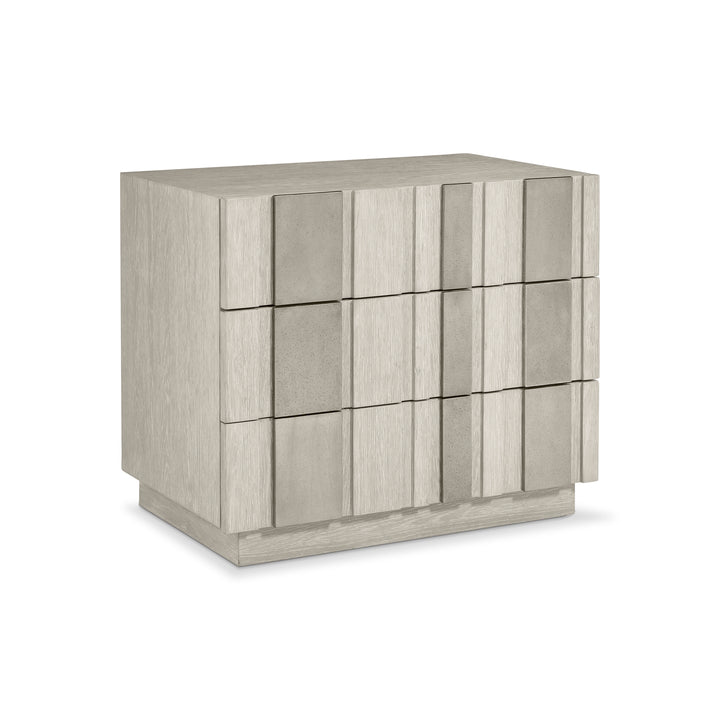 Tempo 3 Drawer Nightstand