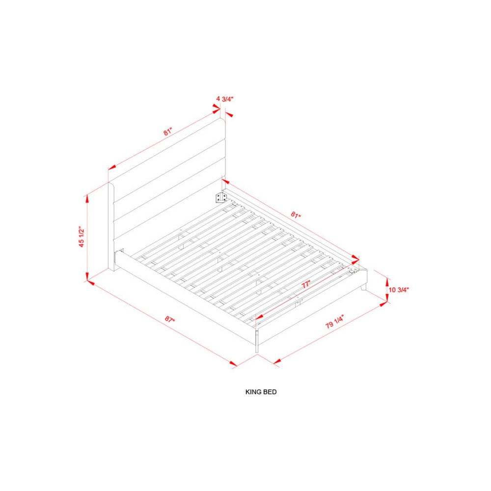 Knox Upholstered Bed