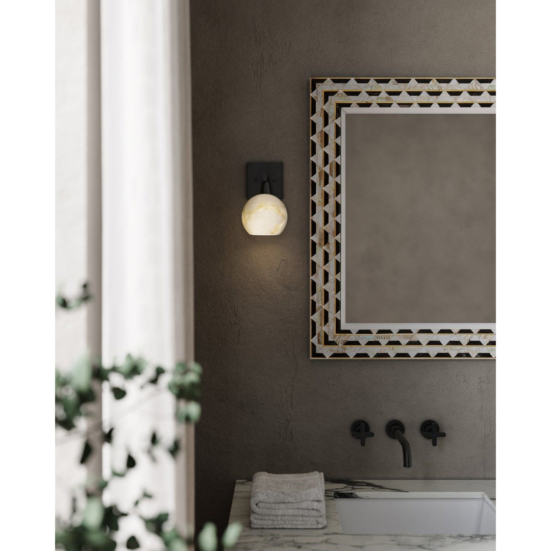 Bombelles Bronze Bath Wall Sconce