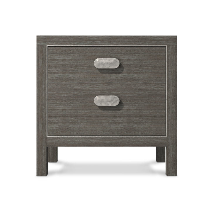 Prado Nightstand in Porcini Finish - 28-Inch Width