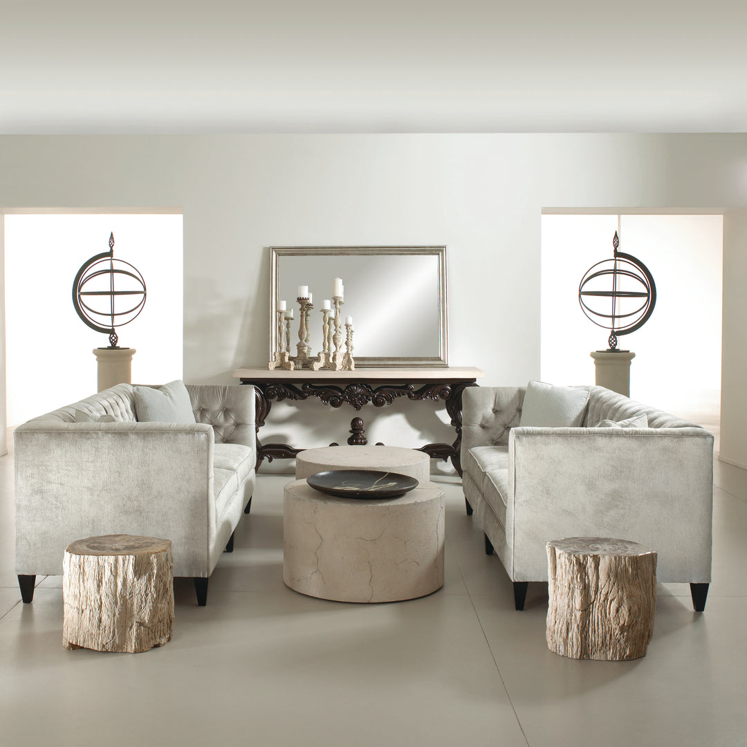 Petrified Wood Side Table