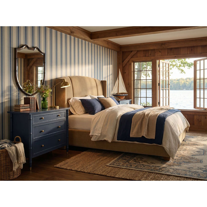 Harbor Accent Mirror — Lakeside Sepia
