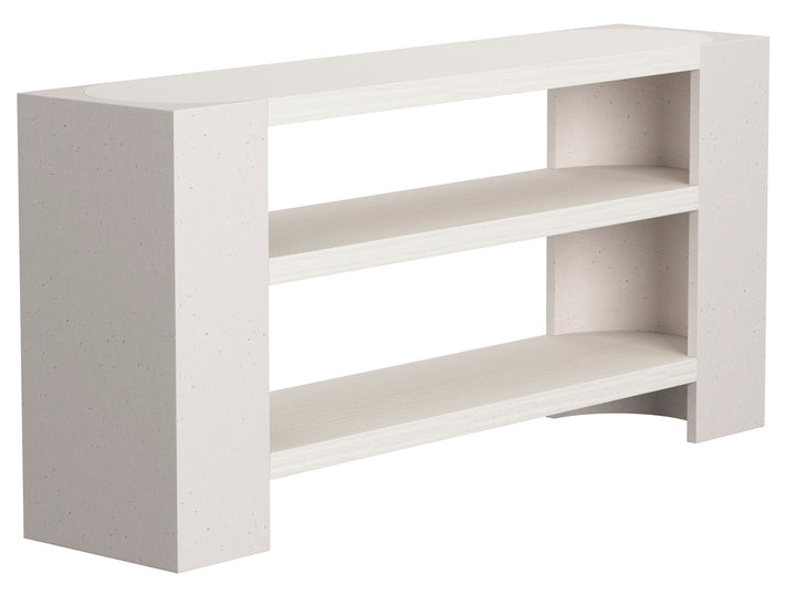 Stratum Console Table with Shelves