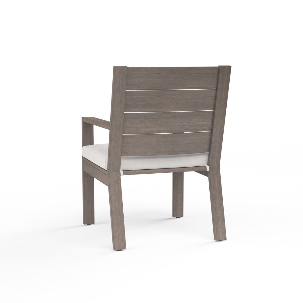 Outdoor Dining Chairs Laguna Dining Chair in Canvas Flax, No Welt