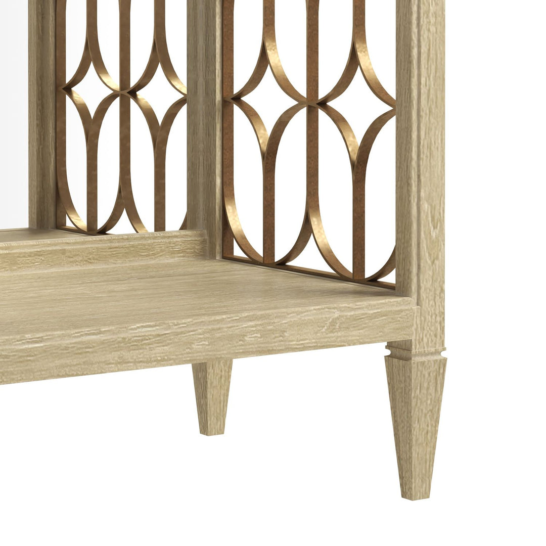 Eave Etagere/Bookcase Sundrenched Oak