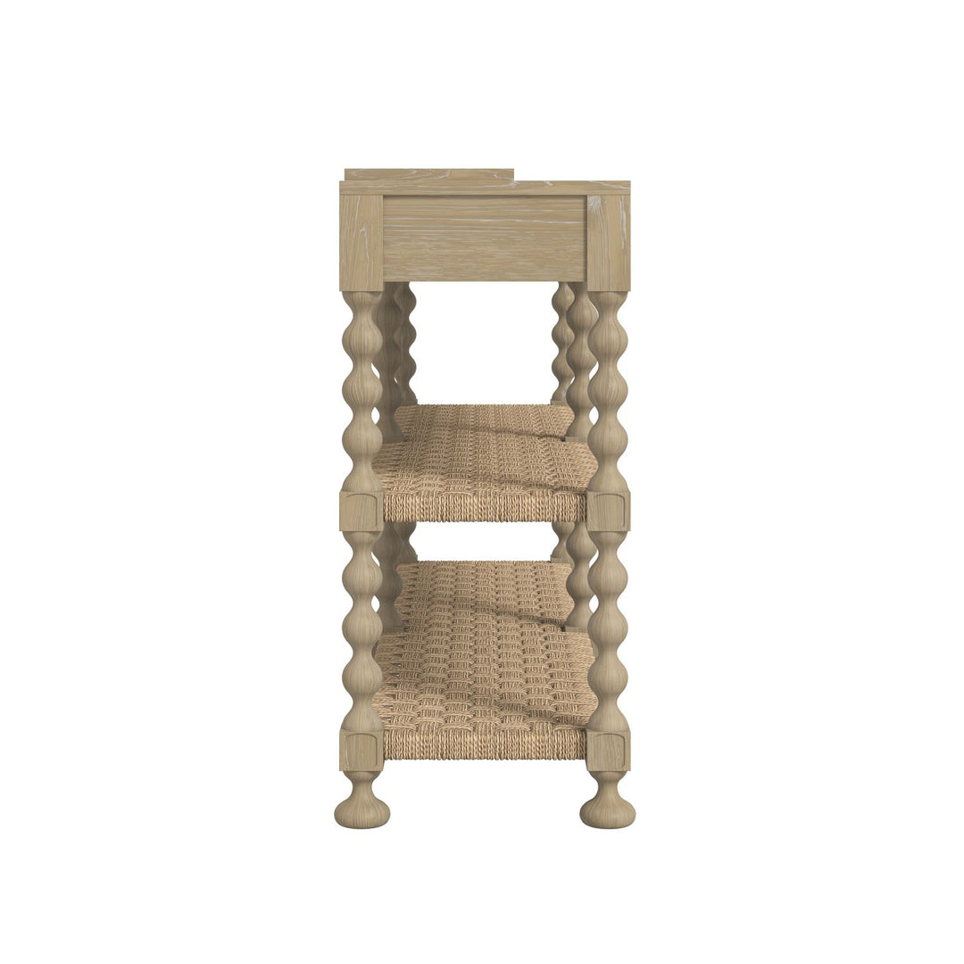Haven Console Table — Sun Oak