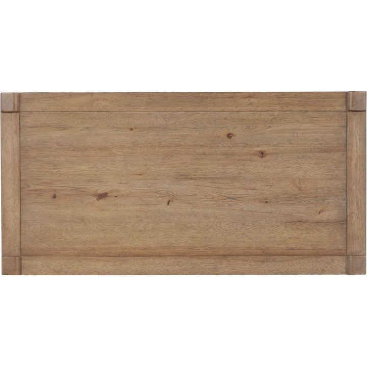 Vineyard Row Two-Door Nightstand - Light Wood