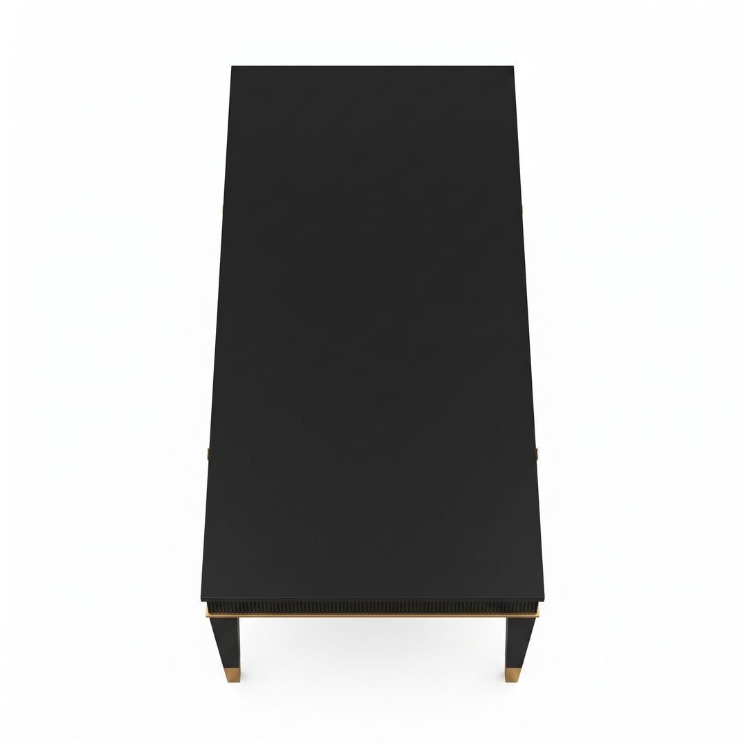 Boulevard Rectangular Cocktail Table — Raven Black