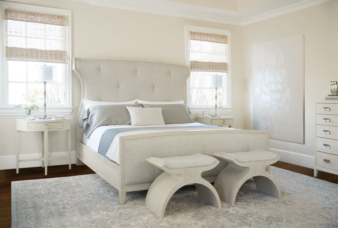 East Hampton Upholstered King Panel Bed
