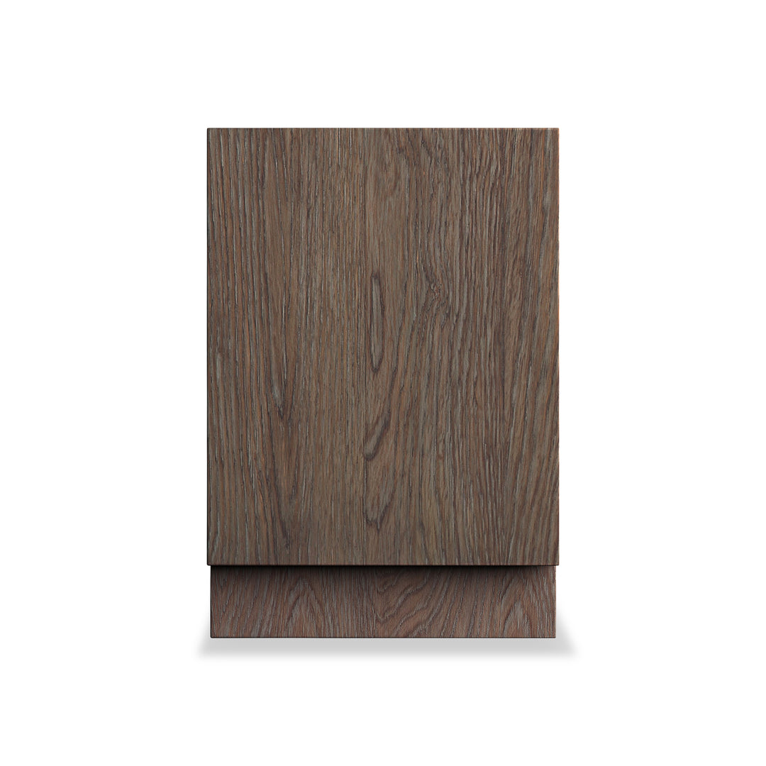 Casa Paros Nightstand with Woven Drawer Fronts