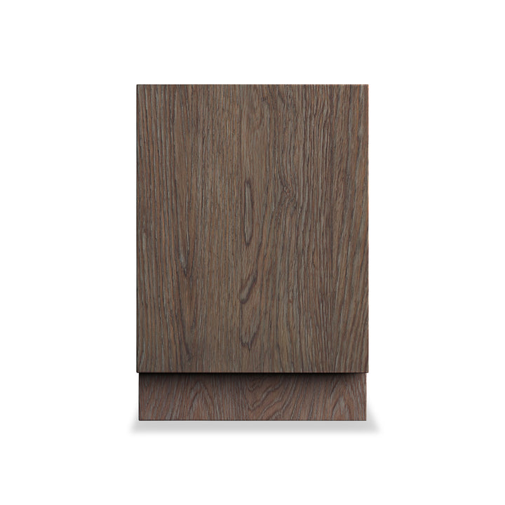 Casa Paros Nightstand with Woven Drawer Fronts