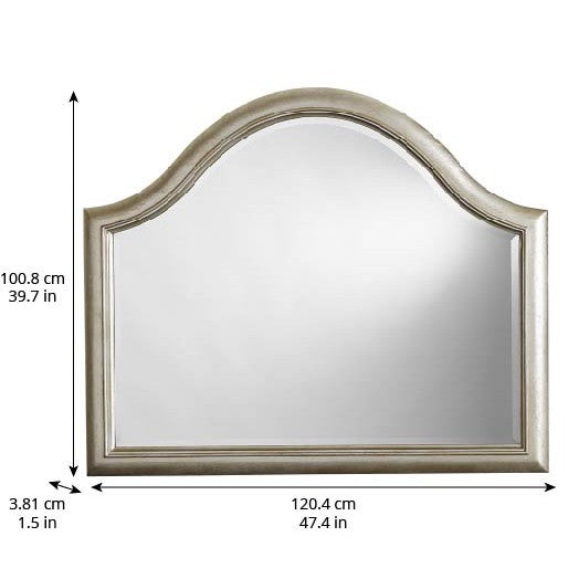 Starlite Arched Mirror - Silver