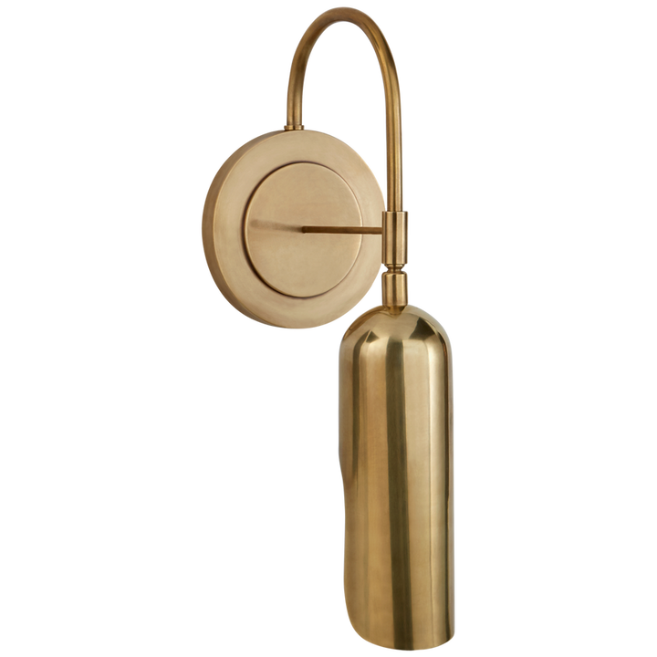 Lucy Functional Wall Light-Visual Comfort-VISUAL-KW 2420AB-Wall LightingAntique-Burnished Brass-1-France and Son