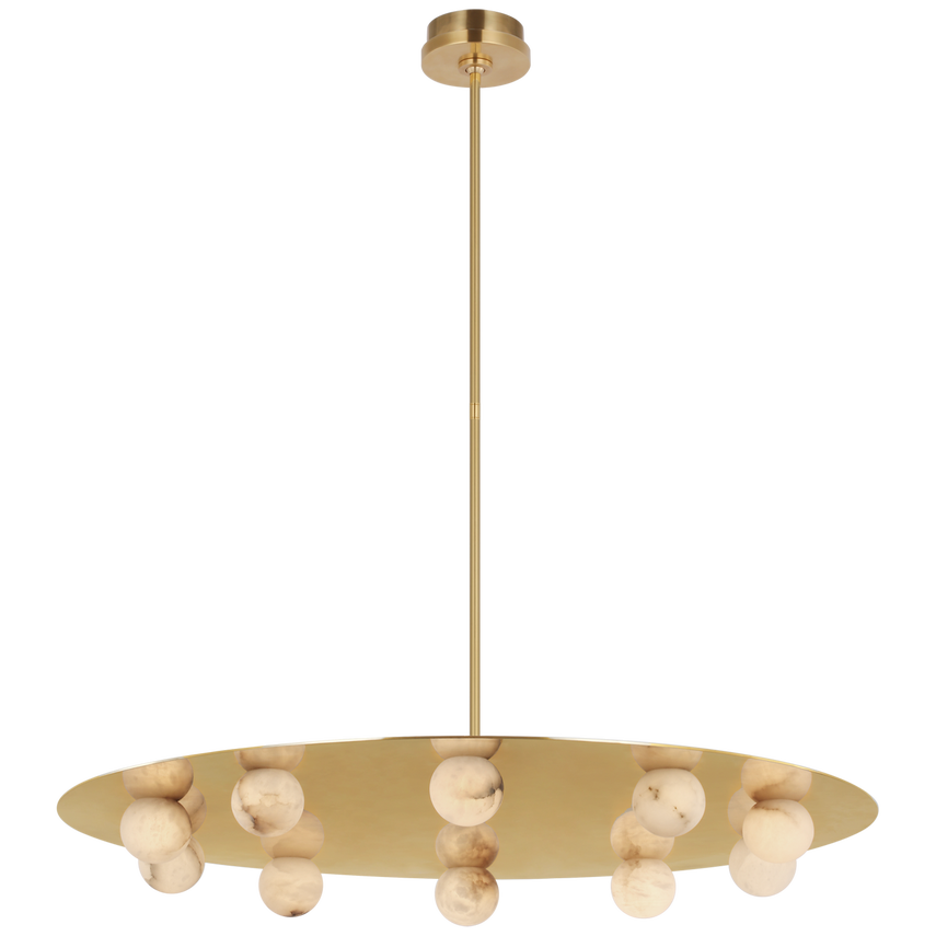 Veronica 36" Ten Light Chandelier