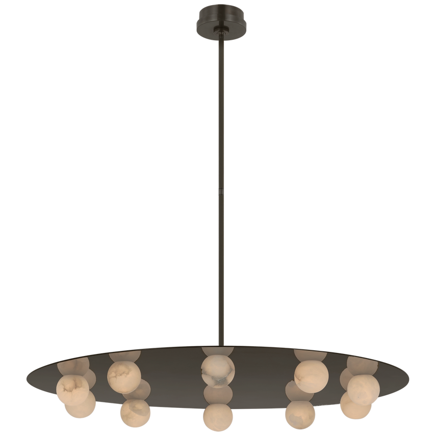 Veronica 36" Ten Light Chandelier