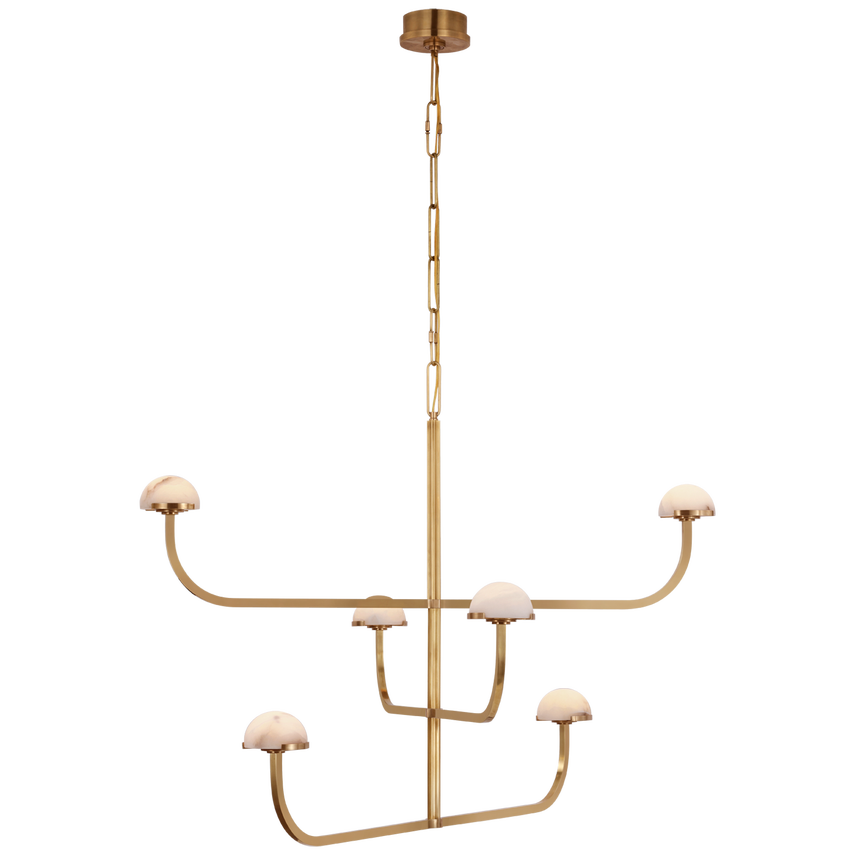 Pedra Three Tier Shallow Chandelier