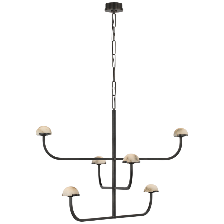 Esme Three Tier Shallow Chandelier