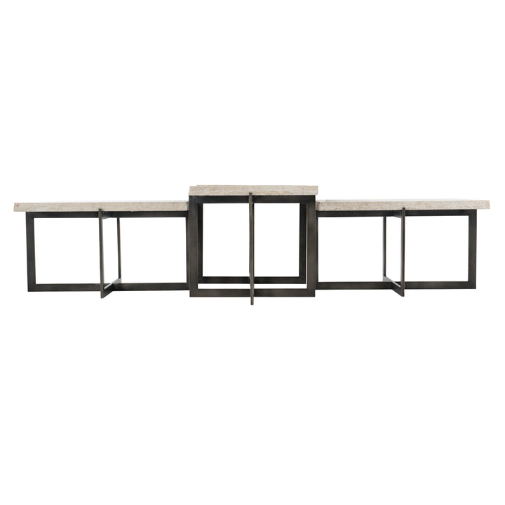 Hathaway Metal Bunching Square Cocktail Table