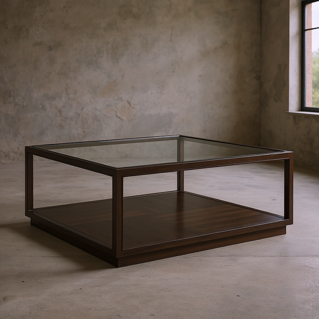 Glaze Square Cocktail Table Cola