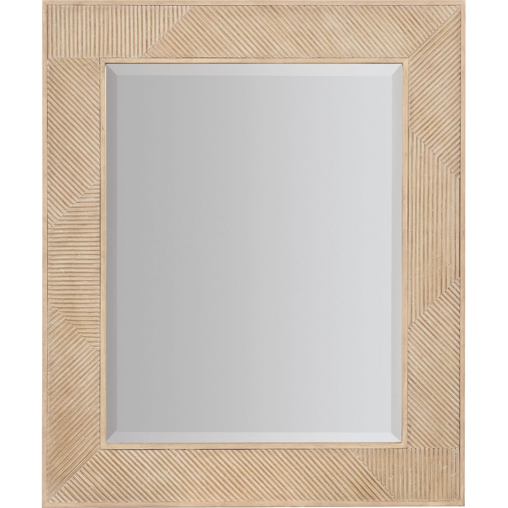Wall Mirrors Retreat Landscape Rectangular Mirror - Light Wood