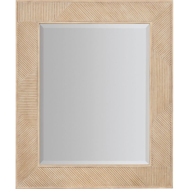 Wall Mirrors Retreat Landscape Rectangular Mirror - Light Wood