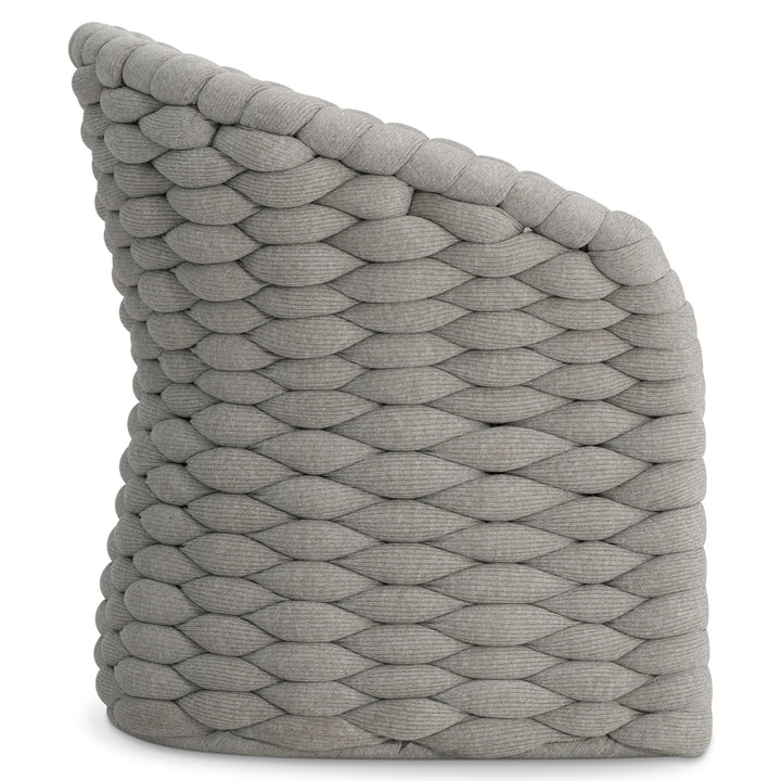 Salinas Nordic Grey Arm Chair