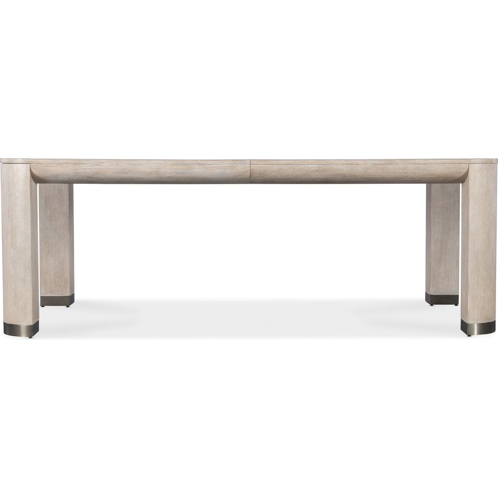 Dining Tables Pulse Leg Dining Table with 1-24in Leaf - Light Wood