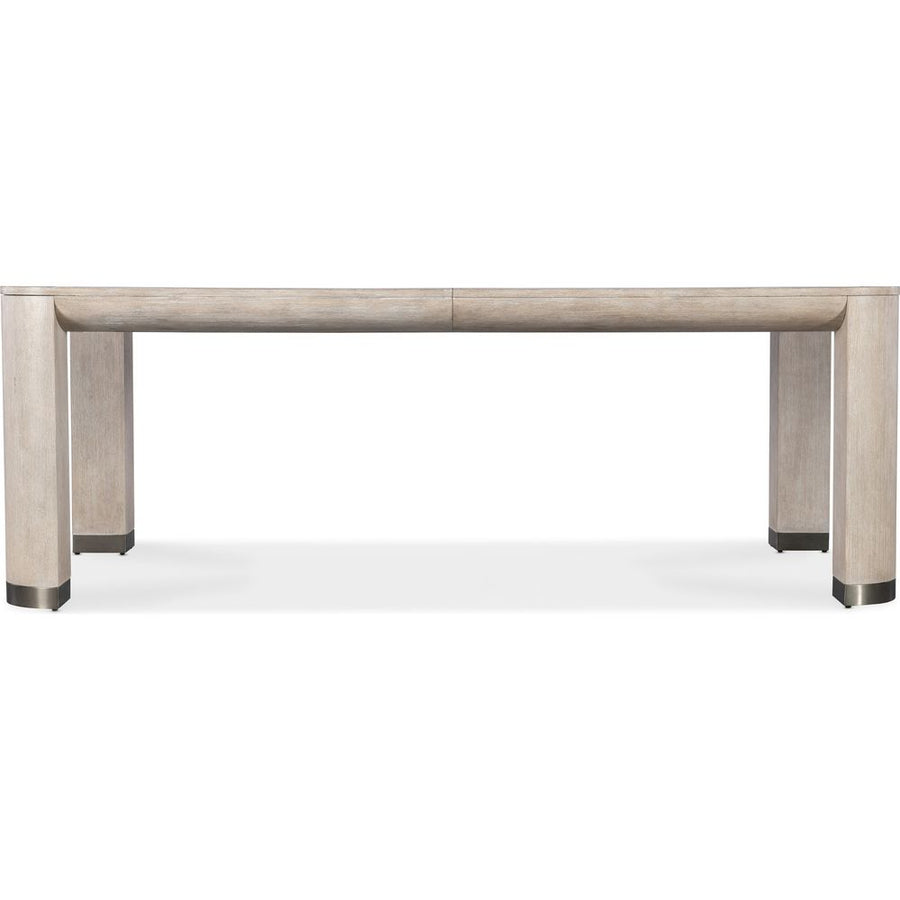 Dining Tables Pulse Leg Dining Table with 1-24in Leaf - Light Wood