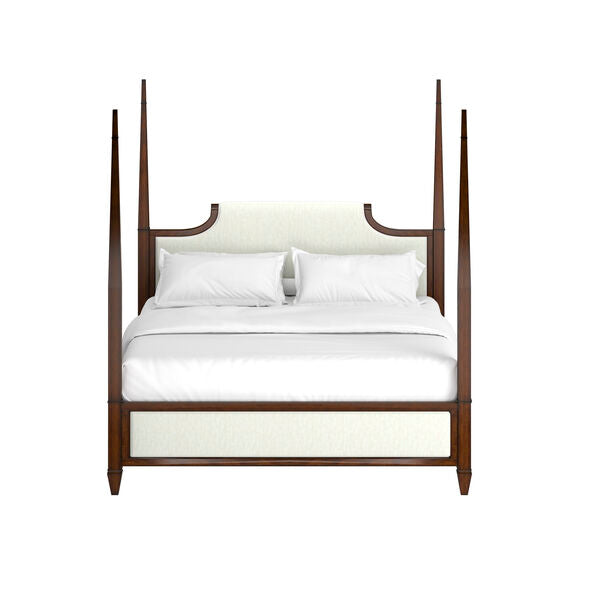 Eave Queen Upholstered Bed — Hazelnut