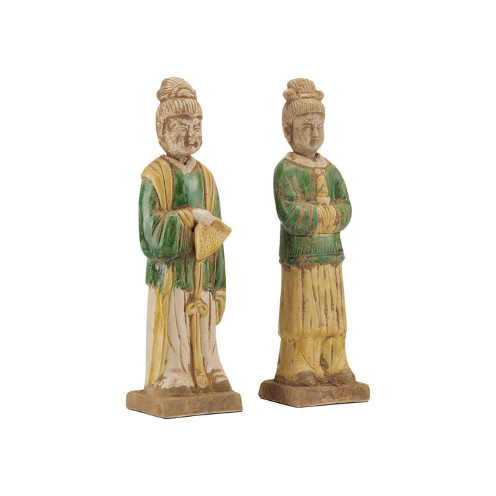 Tang Dynasty Palace Servants Set of 2