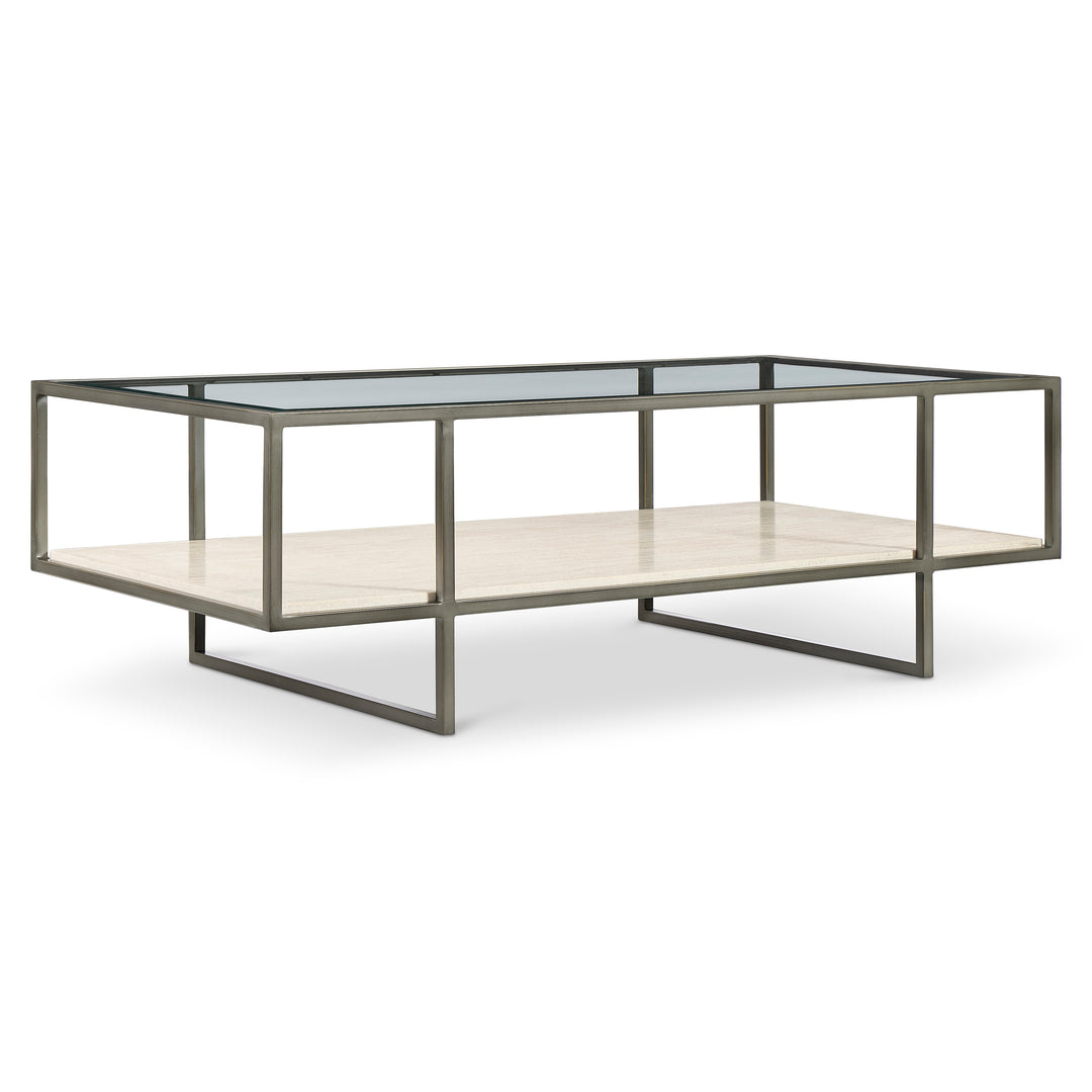 Harlow Metal Rectangular Cocktail Table