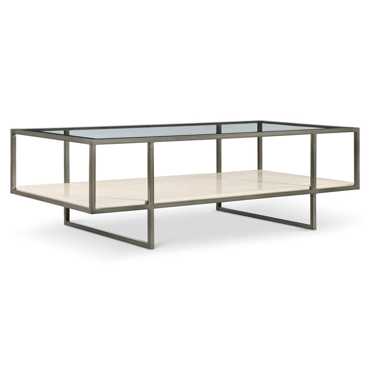 Harlow Metal Rectangular Cocktail Table