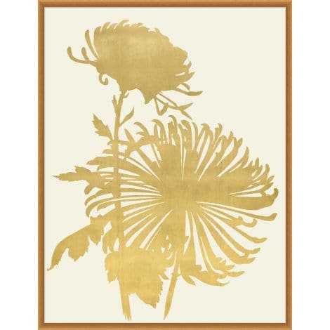 Gold Leaf Wood Cut-Wendover-WEND-LA4277-Wall Art1-1-France and Son