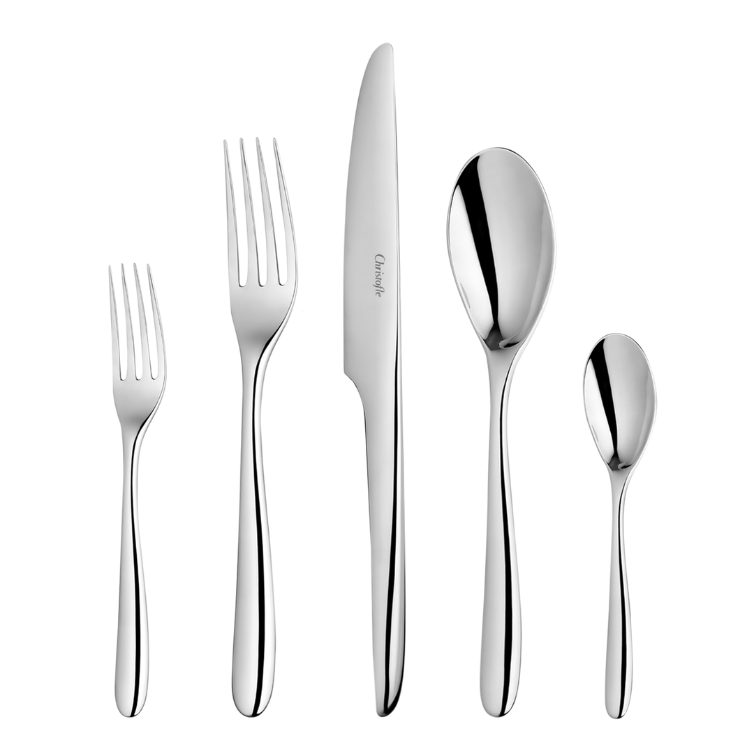 Copper 5-Piece Flatware Set
