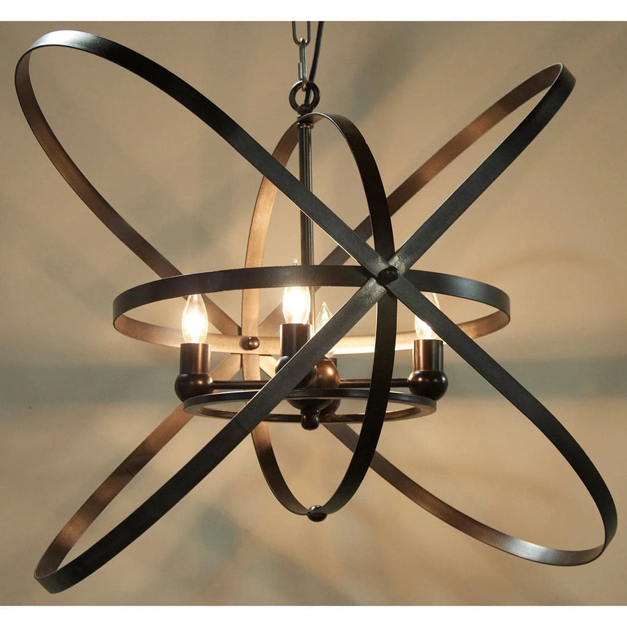 Sassari Pendant, Black Steel-Noir-NOIR-LAMP441MTB-Pendants-1-France and Son