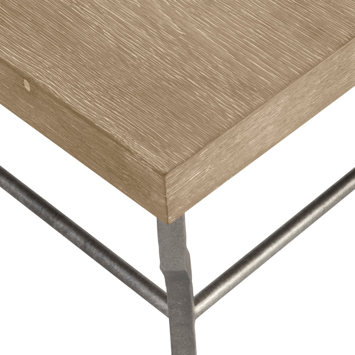 Tribeca Cocktail Table with Metal Legs