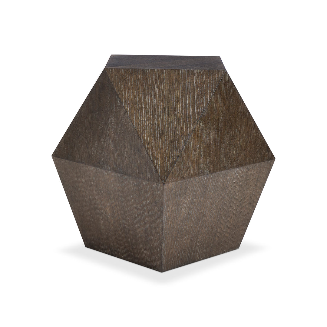 Linea Trapezoid End Table