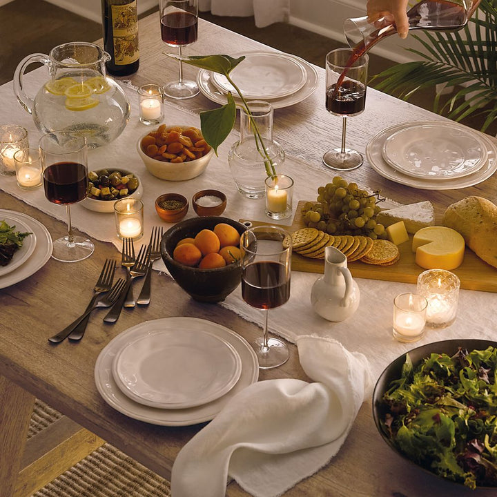 Dining Tables Vineyard Row Rectangle Dining Table with Two 20-inch Leaves - Light Wood