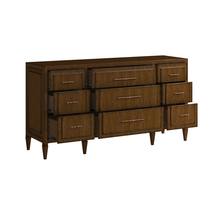Eave 9 Drawer Dresser — Hazelnut