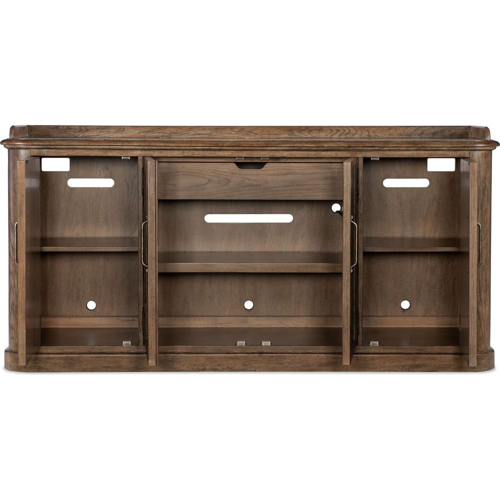 Americana Four-Door Buffet - Medium Wood