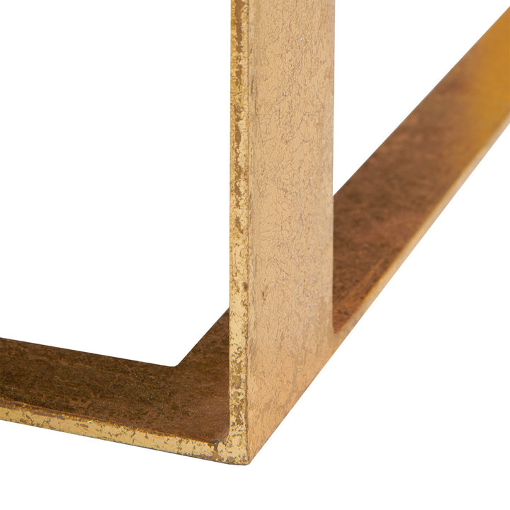 Lever Side Table, Gold