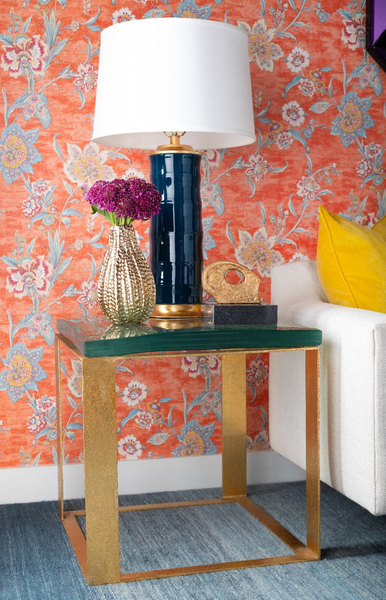 Lever Side Table, Gold