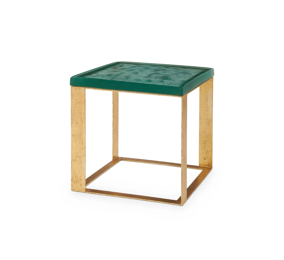 Lever Side Table, Gold