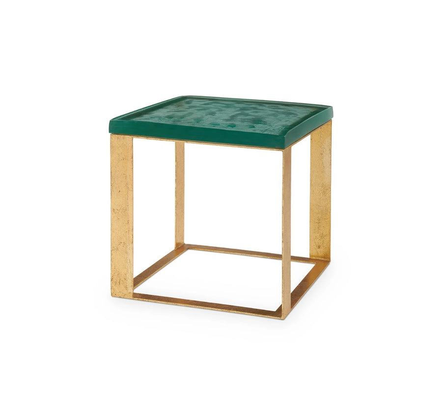 Lever Side Table, Gold