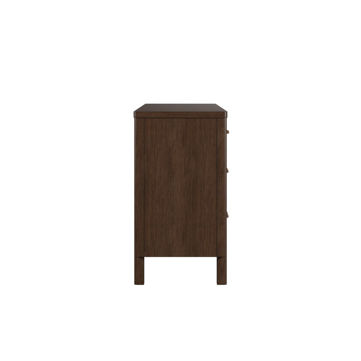 Verge Woven Dresser — Handcrafted Walnut