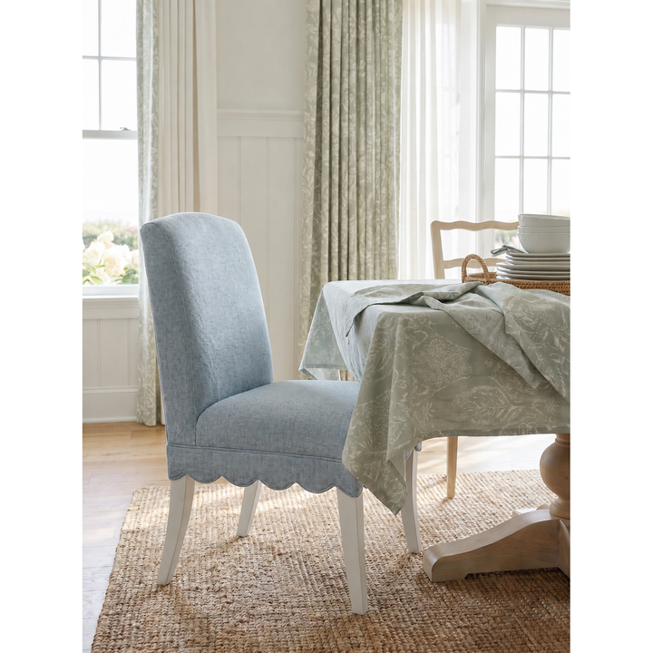 Haven Upholstered Side Chair — Warm White