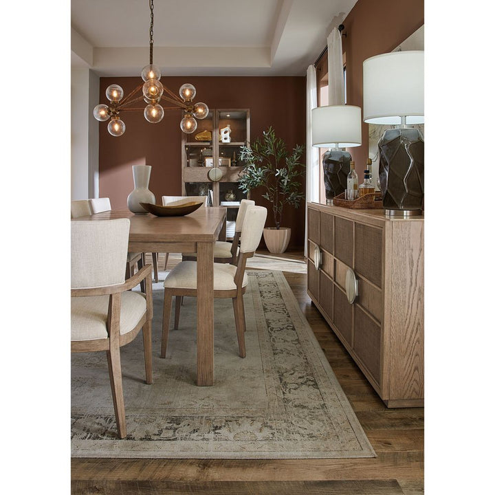Dining Tables Ballad Rectangle Dining Table with One 18-inch Leaf - Medium Wood