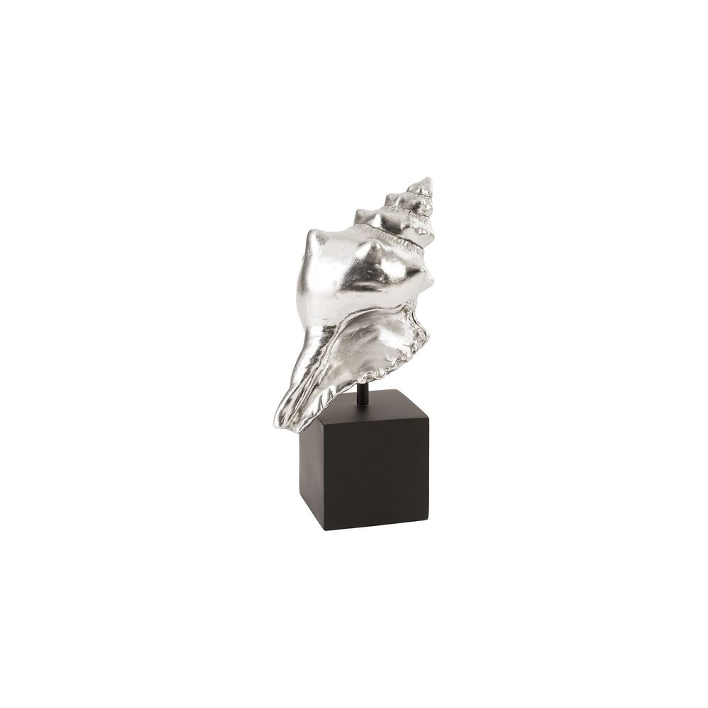 Decorative Objects Xani Table Sculpture, Silver Leaf