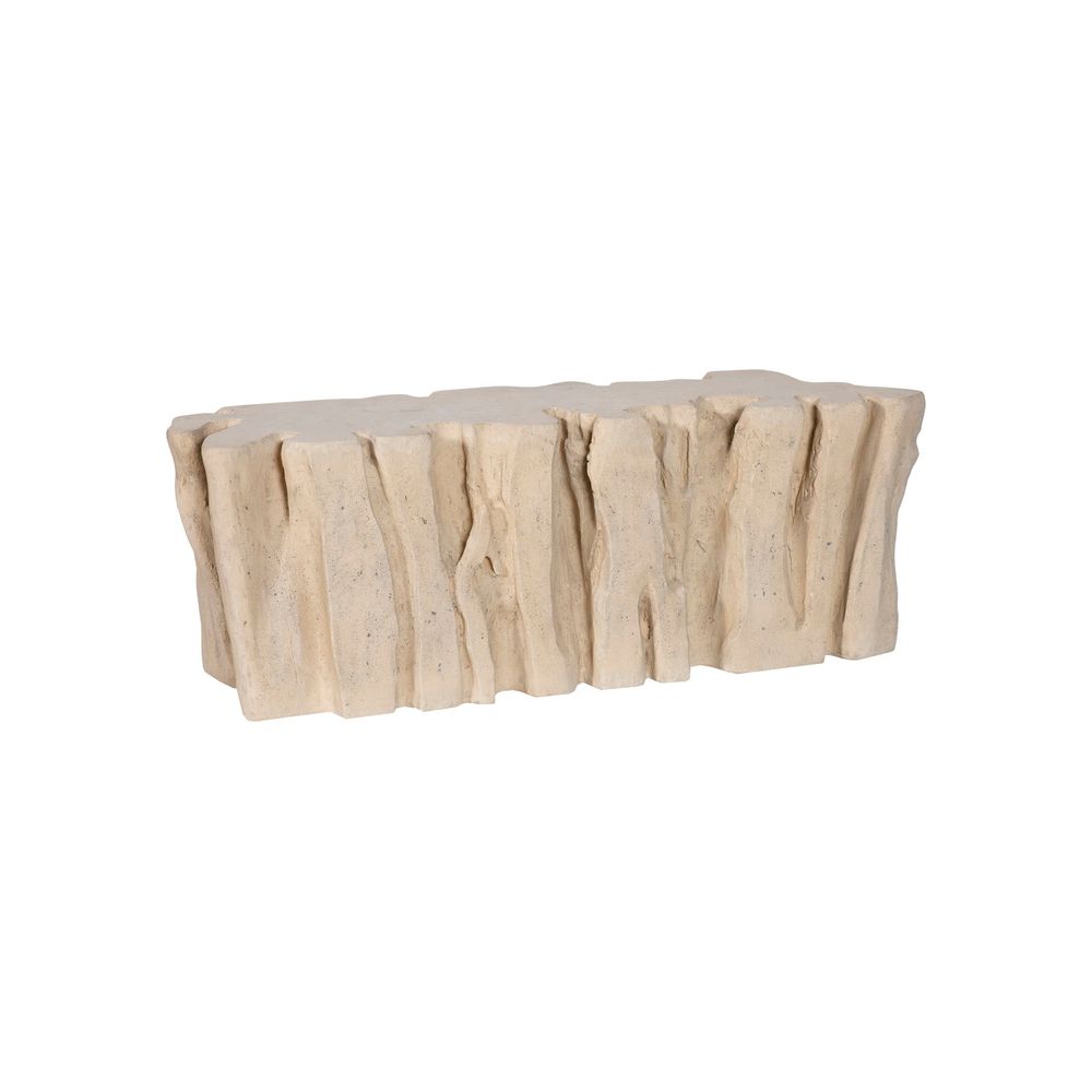 Outdoor Benches Ares Root Bench, Roman Stone