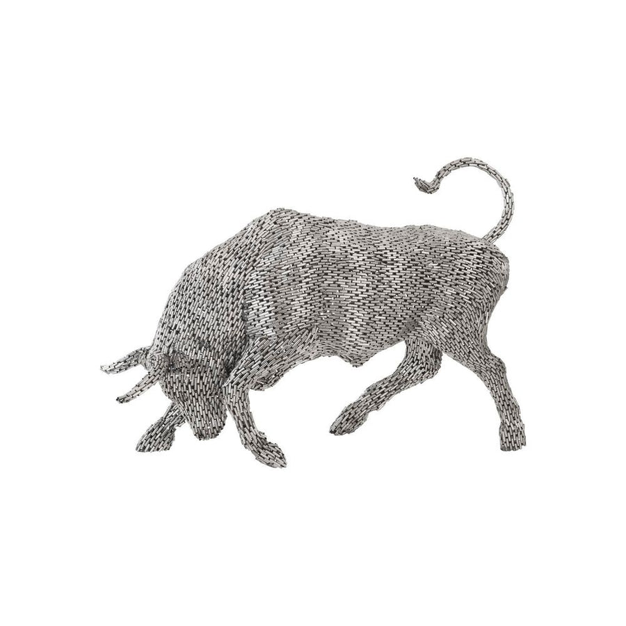 Decorative Objects Gento Pipe Sculpture, Stainless Steel